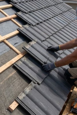 Roofing Layering Step 1